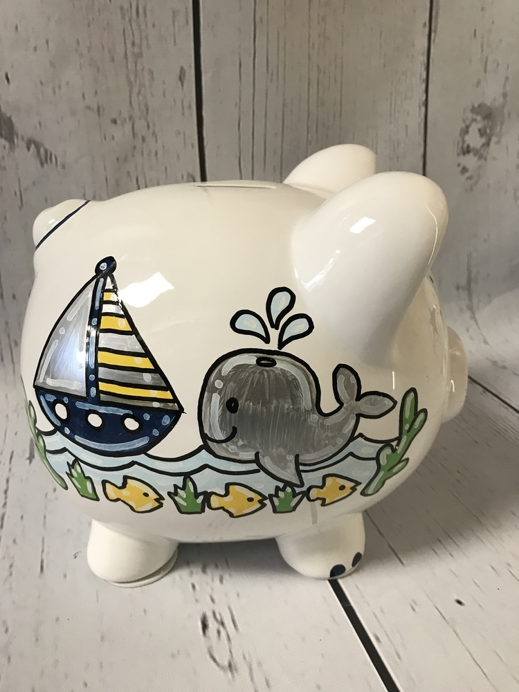 Piggy Bank Sail Boat Piggy Banks