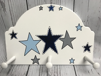 Peg Rack - Stars | Children's Wall Hooks