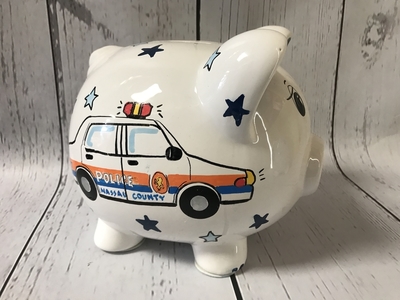 Piggy Bank - Police Car | Piggy Banks
