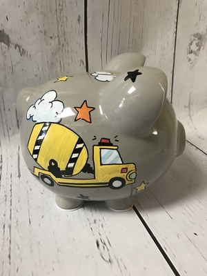 Piggy Bank - Cement Mixer | Piggy Banks