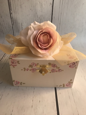 Jewelry Box - Lt Pink Floral | Jewelry Boxes