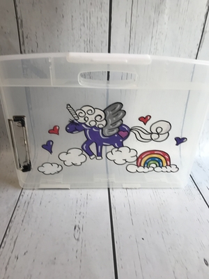 Clip Case - Purple Unicorn | Clip Cases