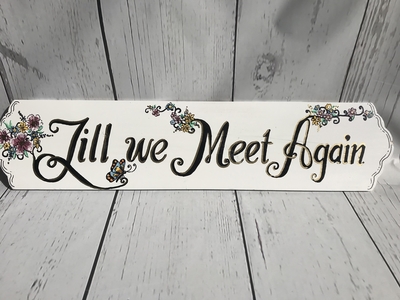 Adult Plk/Till we meet | Wooden Plaques