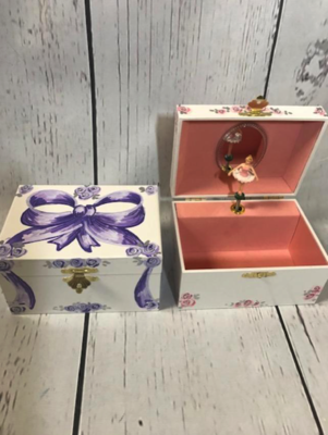 Jewelry Box -  Purple Ribbon | Jewelry Boxes