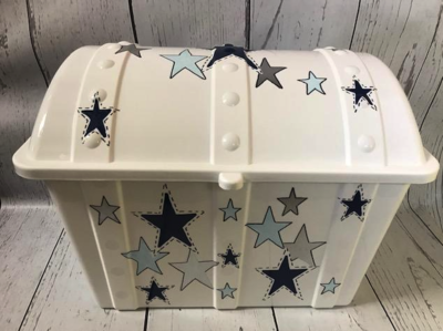Treasure Box - Stars Blue & Silver | Treasure Boxes