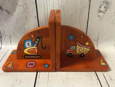 Bookends - Construction copy | Kids Bookends