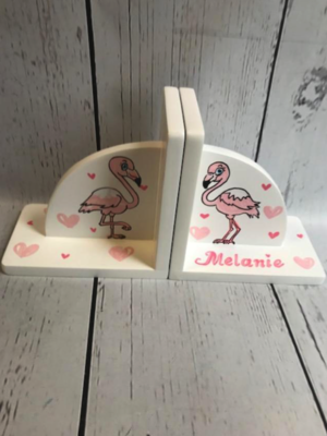 Bookends - Flamingo | Kids Bookends