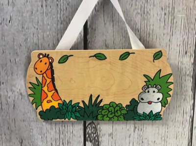 Door Signs /  Jungle | Wall Hangings