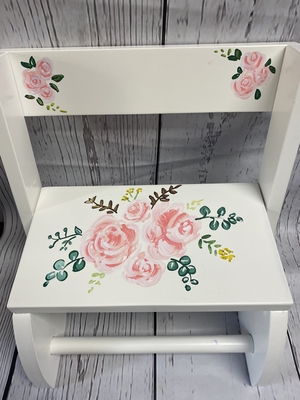 Flip Stools - Antique Rose | Girls Flip Stools