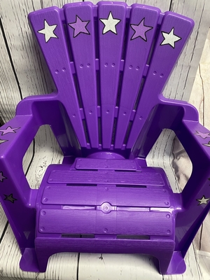 Adirondack Chair - Purple with Stars | Adirondack Chairs
