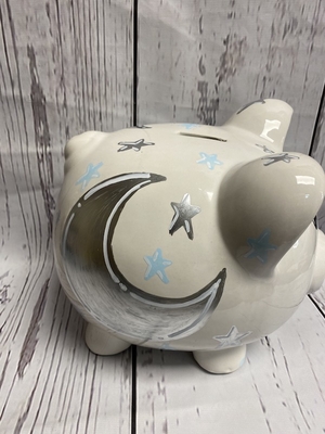Piggy Bank -   Moon and Stars | Piggy Banks