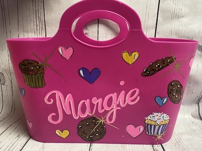 Jumbo Tote - Hot Pink Sweet Tooth | Jumbo Totes