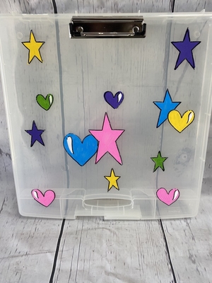 Clip Case -Stars and Hearts | Clip Cases