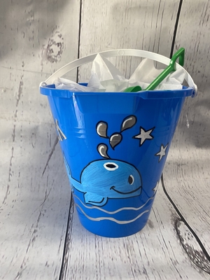 Beach Bucket - Whale | Beach Chairs  Beach Accessories