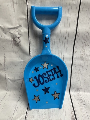 Blue Shovel with Stars | Beach Chairs  Beach Accessories