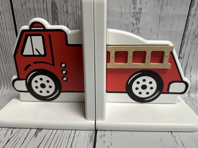 Bookends - Firetruck | Kids Bookends