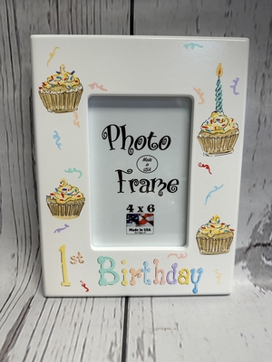 4x6 Wood Frame - Happy Birthday | Picture Frames