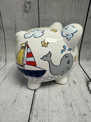 Piggy Bank - Nautical | Piggy Banks