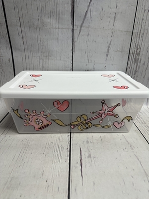Pink Princess Catch all box | Storage Boxes