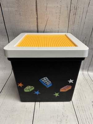 Black. Lego box | Storage Boxes