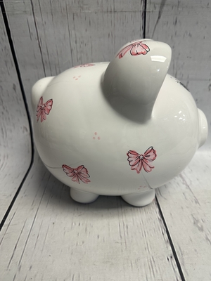 Piggy Bank - Bows & Dots | Piggy Banks