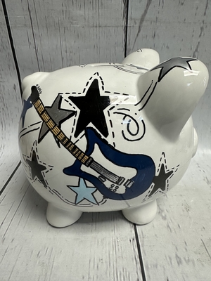 Piggy Bank - Guitar. Navy | Piggy Banks
