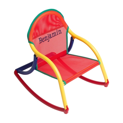 Mesh Rocking Chair - Red Mesh | Canvas Rocking Chairs