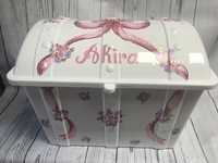 Image Treasure Box - Pink Bow