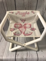 Image Director Chair - Pink Bow Mini