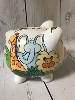 Image Piggy Bank - Multi-Color Animals