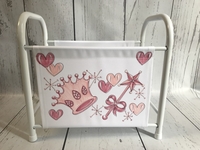 Image Book Basket - Pink Crown