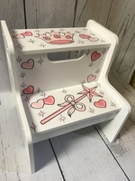 Image Two Step Stool - Princess