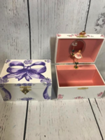 Image Jewelry Box -  Purple Ribbon