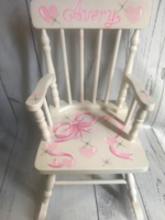 Image Rocking Chairs / Soft Ribbon with hearts