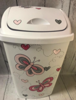 Image Hamper  / Butterflys  pinks / grey