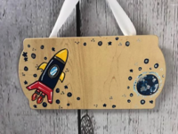 Image Door Signs /  Rocket Ship