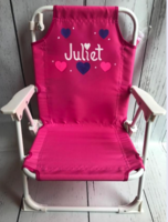 Image Beach Chair With Umbrella / Hearts