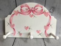 Image Peg Rack - Soft Ribbon W/ Hearts