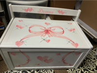 Image Large Toy Box Soft Ribbon