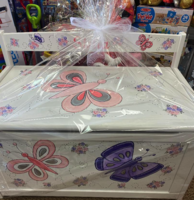 Image Large Toy Box Butterflies