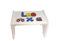 Image Step Stool - Name Puzzle