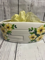 Image Ceramic Envelope with Yellow Flowers