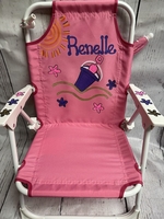 Image Beach Chair With Umbrella - Fun in the Sun