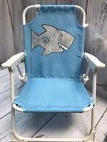 Image Beach Chair With Umbrella - Shark