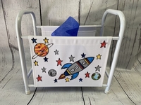 Image Book Basket - Rocket Ship