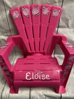 Image Adirondack Chair -Roses