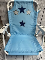 Image Beach Chair With Umbrella - Stars