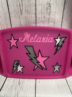 Image Lap Tray - Lightning Bolt Girl