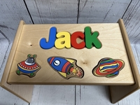Image Step Stool - Space