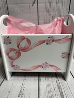 Image Book Basket - Pink Ribbon